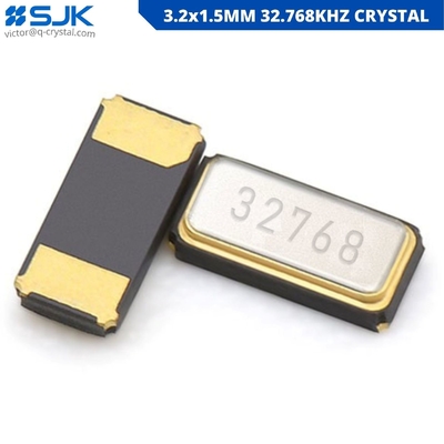 Mua 3215 SMD 32,768kHz Pha lê đồng hồ 3,2x1,5mm 2pin 6pF 7pF 12,5pF 20ppm -SJK- Vận chuyển EMS sản xuất trực tuyến