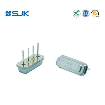 Bộ cộng hưởng SAW 4 chân DIP F-11 với 395MHz ±75KHz