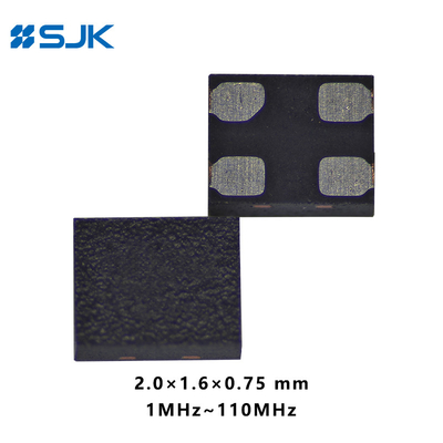 SJK8009 Máy dao động MEMS tần số cao 110-137MHz cho các ứng dụng điện tử y tế và trung tâm dữ liệu