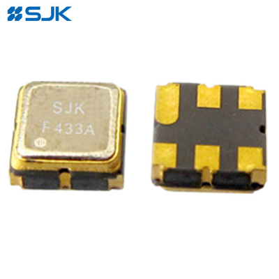 SMD DCC6 SAW Filter 3.8 X 3.8 Phạm vi tần số rộng phù hợp với RoHS