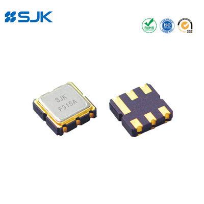 SMD 3.0 * 3.0mm Saw filter DCC6C 966.34MHz với băng thông 30MHz cho Truyền thông không dây